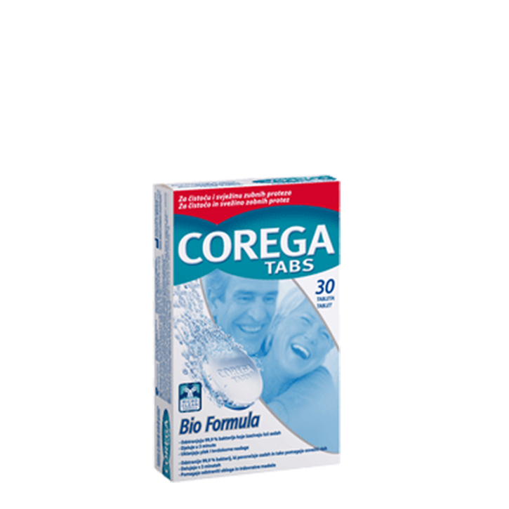 COREGA BIO FORMULA attīrošās tabletes N30